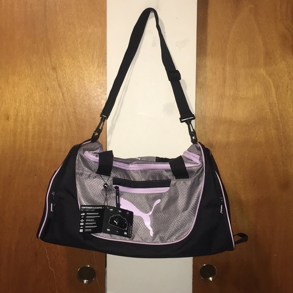 puma women's duffel bags